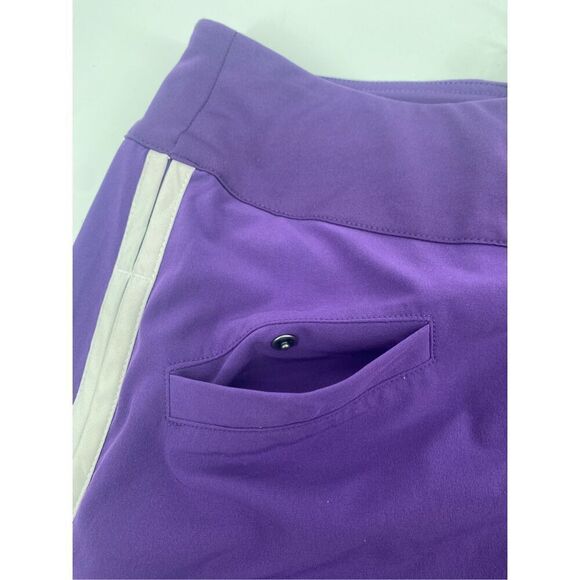 Athleta Athletic Swift Skort Side Zip Pockets Skirt Purple Size 6 - Picture 4 of 10